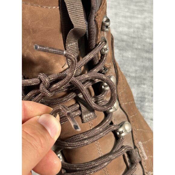 Oboz Bozeman Mid Leather Boots Mens 10.5 Brown Trail Hiking Backpacking main image 11